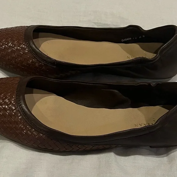 Cole Haan Brown Woven Flats - Picture 5 of 7